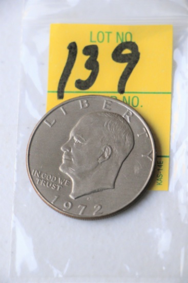 1972 EISENHOWER DOLLAR