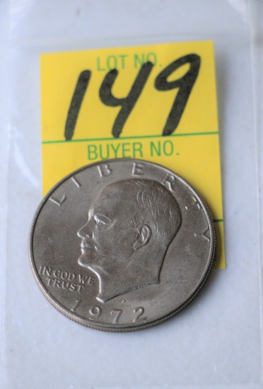 1972 EISENHOWER DOLLAR