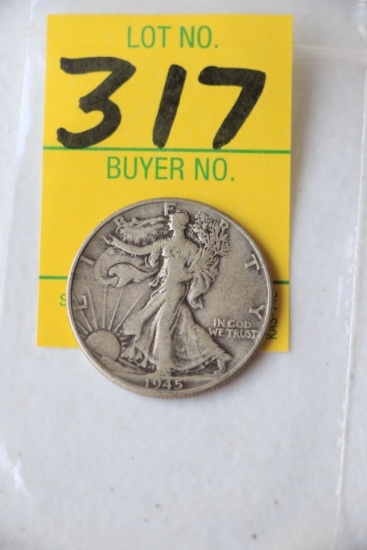 1945 1/2 DOLLAR