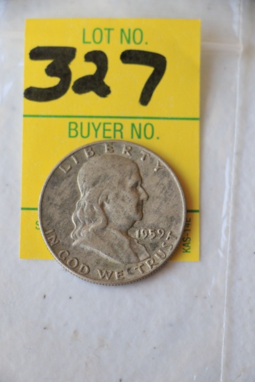 1959 1/2 DOLLAR