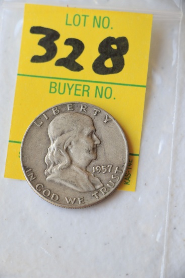 1957 1/2 DOLLAR