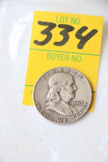 1957 1/2 DOLLAR
