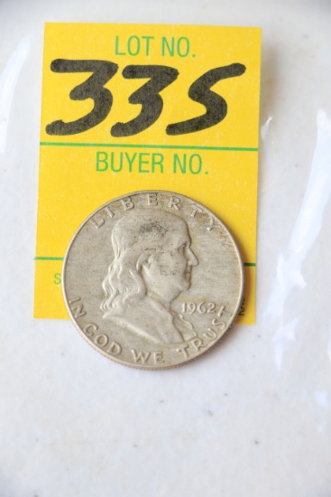 1962 1/2 DOLLAR