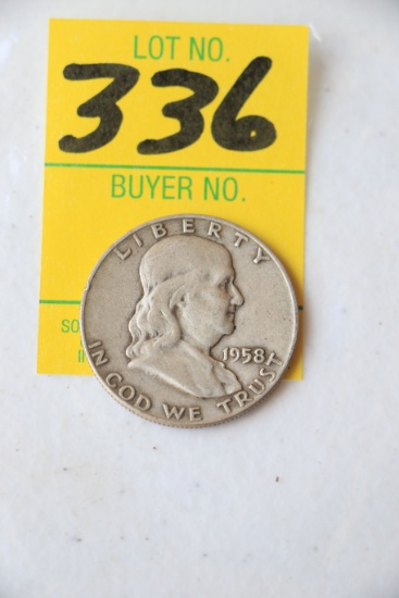 1958 1/2 DOLLAR