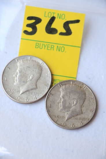 1964 & 1964 1/2 DOLLARS
