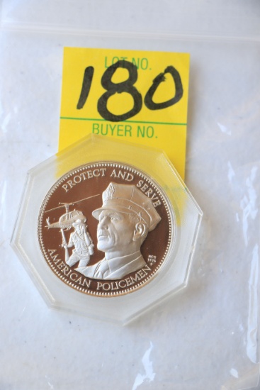 FIRE/POLICE COIN