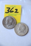 1964 & 1776-1976 1/2 DOLLARS