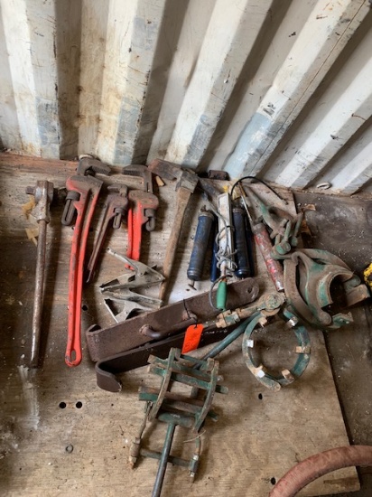 ASST TOOLS,PIPE TONGS,FLANGES