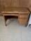 OLD WOODEN TEACHER DESK