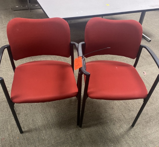 RED ARM CHAIRS