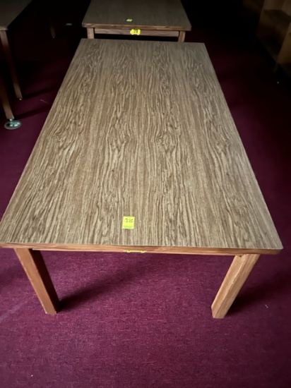 SHORT 25-1/2" 3'X 6' LIBRARY TABLE