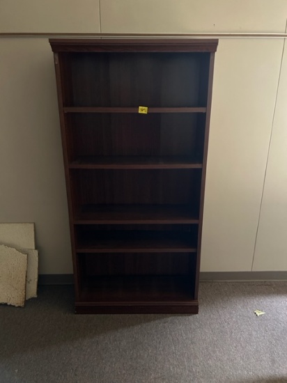 WOODEN BOOK SHELF