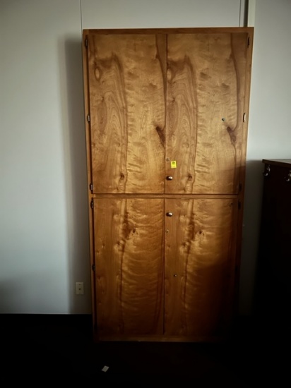 WOODEN WALL CABINET