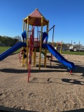 PLAYGROUND UNIT #1 SPIN RACER ASSEMBLY