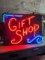 NEAT OLD NEON GIFT SHOP SIGN