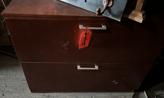 2 DRAWER LATERAL FILE CABINET