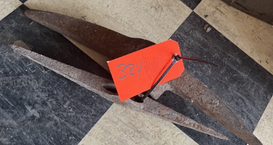 2 PICK AXE HEADS