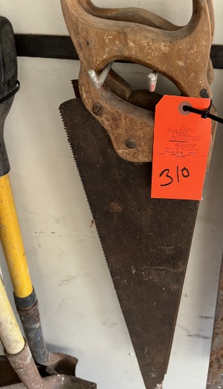 2 OLD HANDSAWS