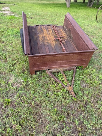 OLD PU BED TRAILER