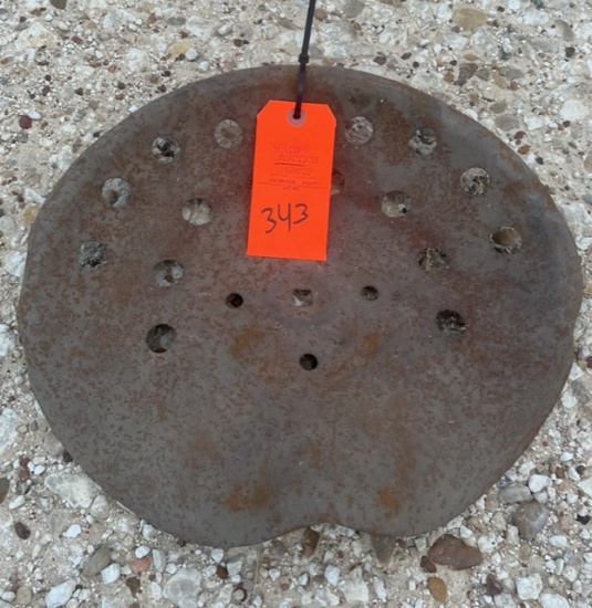 METAL TRACTOR SEAT
