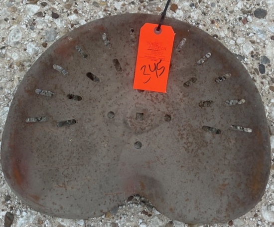METAL TRACTOR SEAT