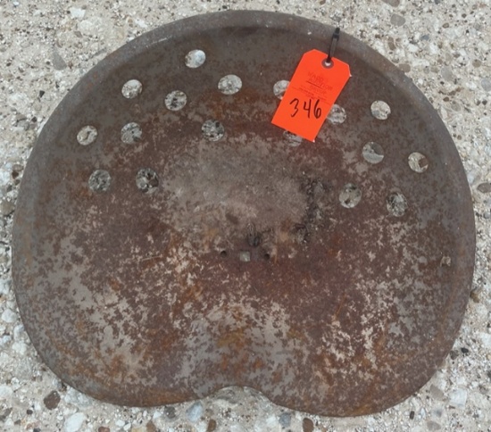 METAL TRACTOR SEAT