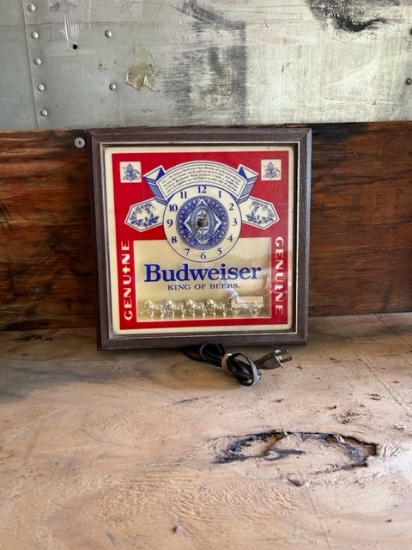 BUDWEISER CLOCK