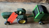 JD TOY TRACTOR & BALER