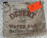 VINTAGE DESERT WATER BAG