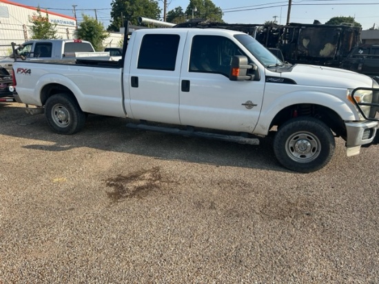 2013 FORD F250 CREW CAB DIESEL PICKUP