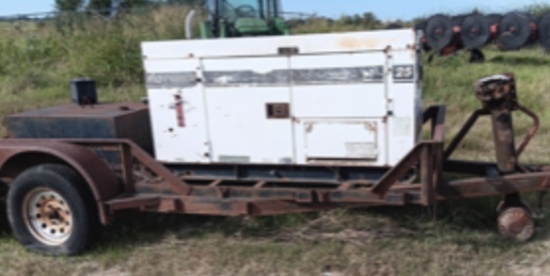 GENERATOR ON TRAILER