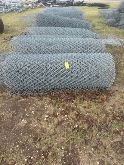 APPROXIMATELY 13 ROLLS OF 6' CHAINLINK