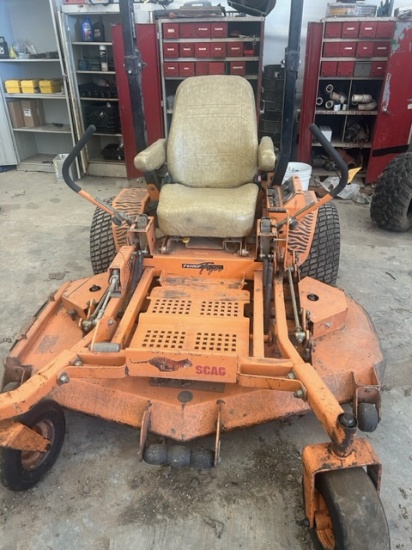 SCAG TURF TIGER ZERO TURN MOWER