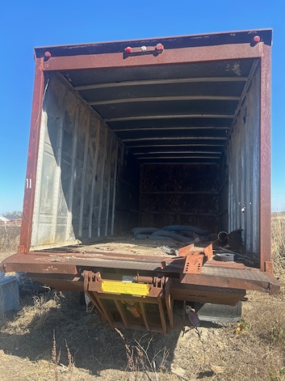 C 50 GREEN CHEVROLET BOX TRUCK