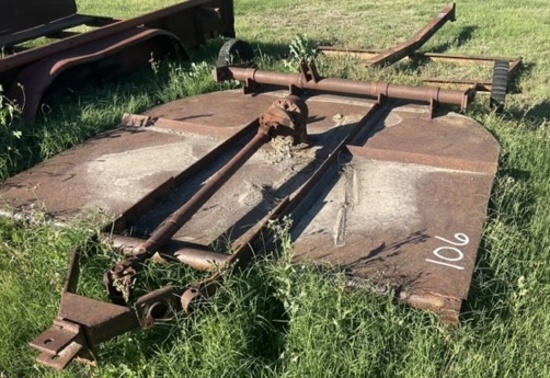 8' DRAG TYPE SHREDDER
