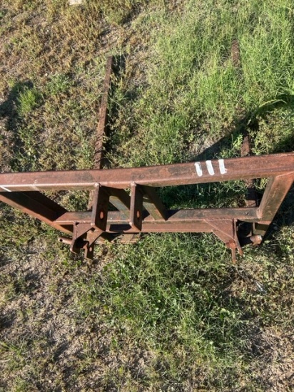 HOMEMADE 3 POINT HAY CRADLE