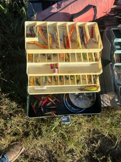 TACKLE BOXES AND CONTENTS