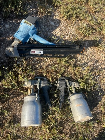 PNEUMATIC NAIL GUN, SPRAY GUNS