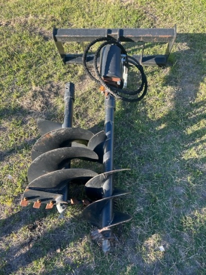 SKIDSTEER AUGER DRIVE AND AUGER BITS WOLVERINE BRAND