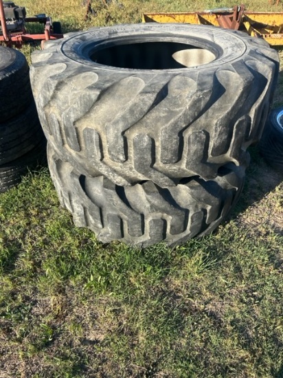 2 JD 110 BACKHOE TIRE