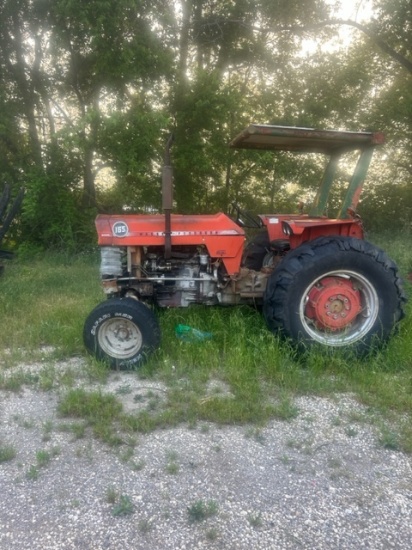 MF DIESEL TRACTOR OPEN ROPS