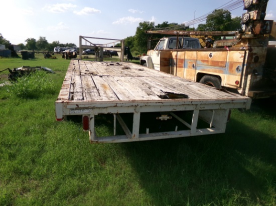 20' Flatbed Gooseneck Trailer