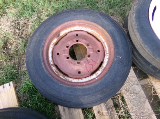 1 Front Tractor Tire/Wheel
