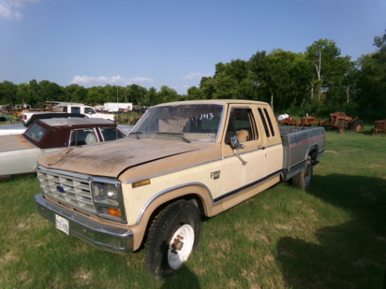 1984 FORD F250 EXT CAB