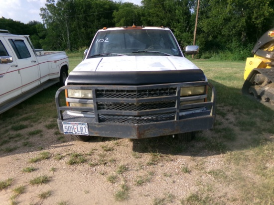 1992 CHEVY 3500 SINGLE CAB DUALLY