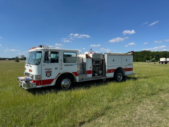 Pierce Built Fire Truck