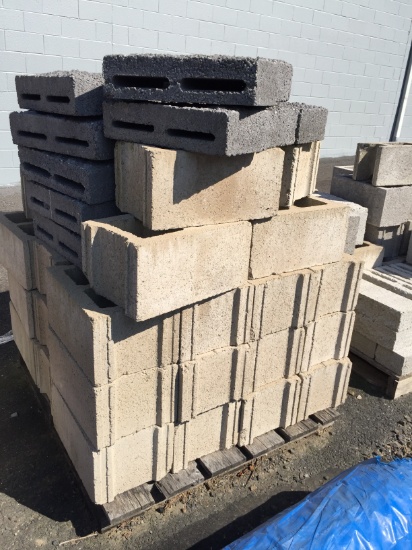 Pallet Cinder Blocks