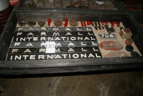 BOARD OF INTERNATIONAL HARVESTER EMBLEMS