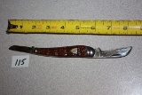 Challenge Cutlery Co Bridgeport CT Vintage 2-Blade Knife