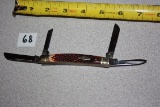 Rough Rider Tested Sharp Cutlery Co Razor Sharp Steel 4-Blade Pocket Knife